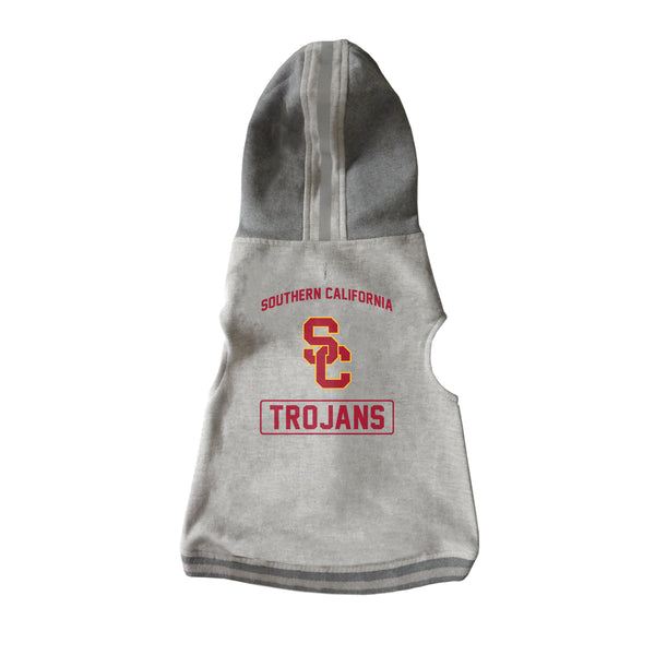 littlearth University of Southern California Pet Hooded Crewneck