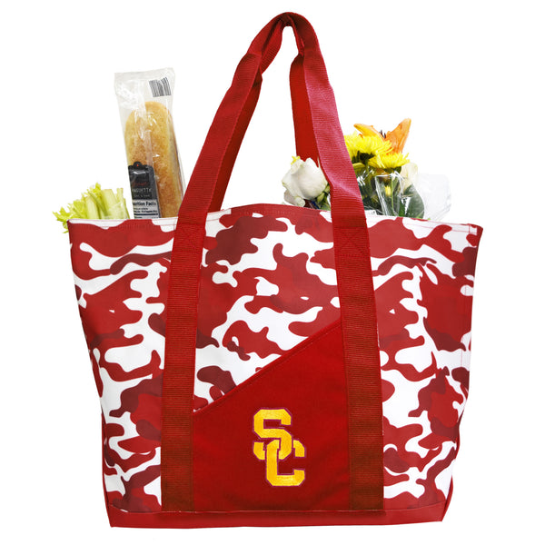 Littlearth University Of Southern California Super-Duty Camo Tote