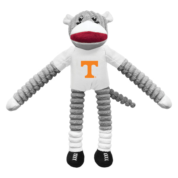 littlearth University of Tennessee Team Sock Monkey Pet Toy