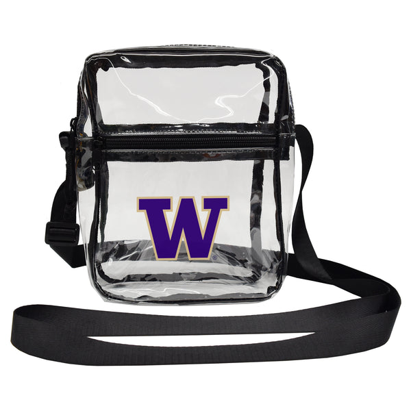 littlearth University of Washington Clear Sideline Purse