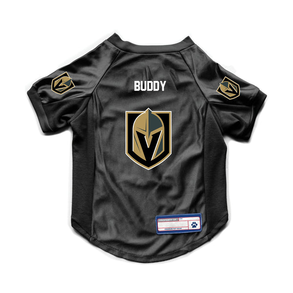 littlearth Vegas Golden Knights Custom Pet Stretch Jersey