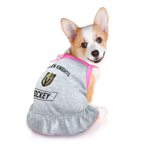 Littlearth Vegas Golden Knights Pet Dress Grey Type