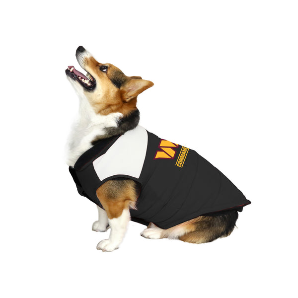 Littlearth Washington Commanders Pet Parka Puff Vest
