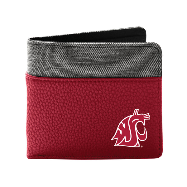 littlearth Washington State University Pebble BiFold Wallet