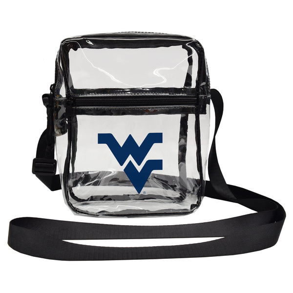 littlearth West Virginia University Clear Sideline Purse