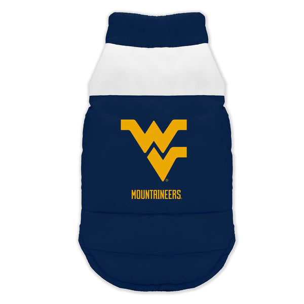littlearth West Virginia University Pet Parka Puff Vest