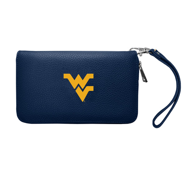 littlearth West Virginia University Zip Organizer Wallet Pebble