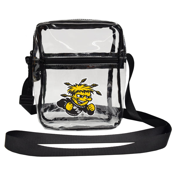 littlearth Wichita State University Clear Sideline Purse