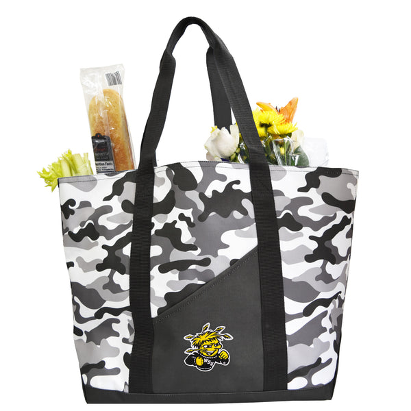 Littlearth Wichita State University Super-Duty Camo Tote
